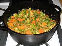 Vegetable Korma (includes vegan version)